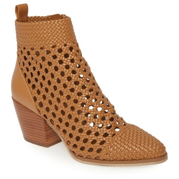 MICHAEL KORS Augustine Woven Ankle Boot - Picture 1 of 6